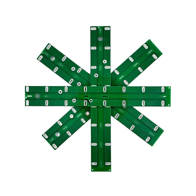 내구성이 뛰어난 이중층 녹색 무연 PCB